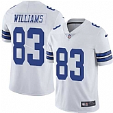 Nike Dallas Cowboys #83 Terrance Williams White NFL Vapor Untouchable Limited Jersey,baseball caps,new era cap wholesale,wholesale hats